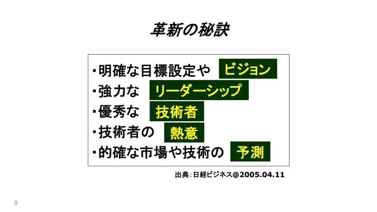 イノベーションが生まれる組織～価値を創造する「変革のリーダーシップ」～