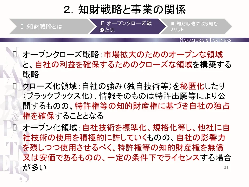 知財戦略のメリット、大手企業とスタートアップのオープンイノベーションにおける留意点