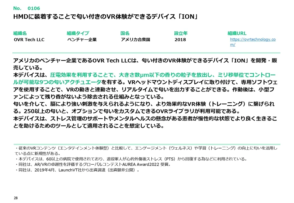 人間の五感を再現する注目技術20選