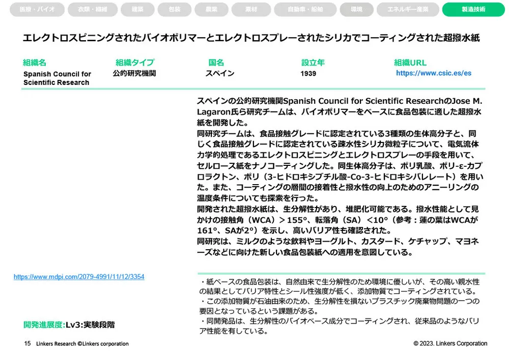 生分解性素材の多様性と産業利用における最新技術事例