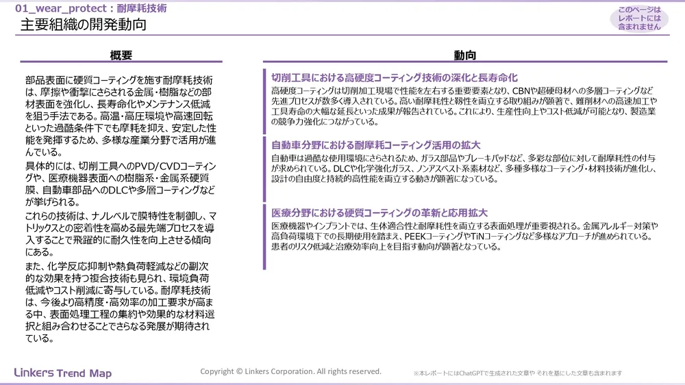 表面処理技術の最新動向:4万件論文徹底分析!耐摩耗・耐食から自己修復まで