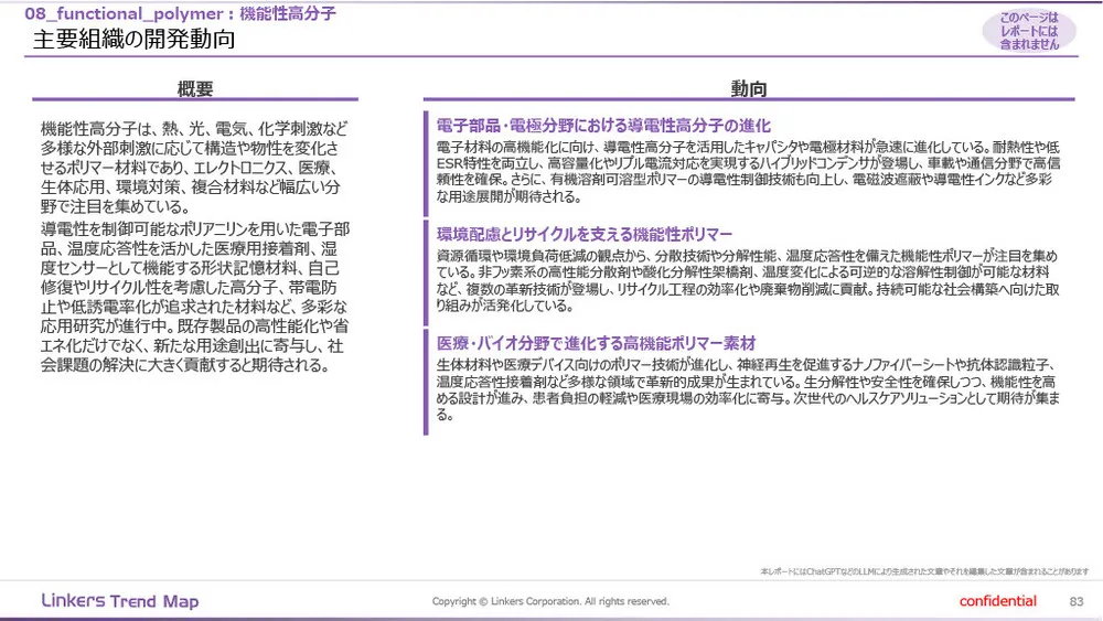 機能性素材の最前線：4万件論文分析で見えた8つの技術トレンド