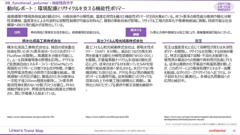 機能性素材の最前線：4万件論文分析で見えた8つの技術トレンド