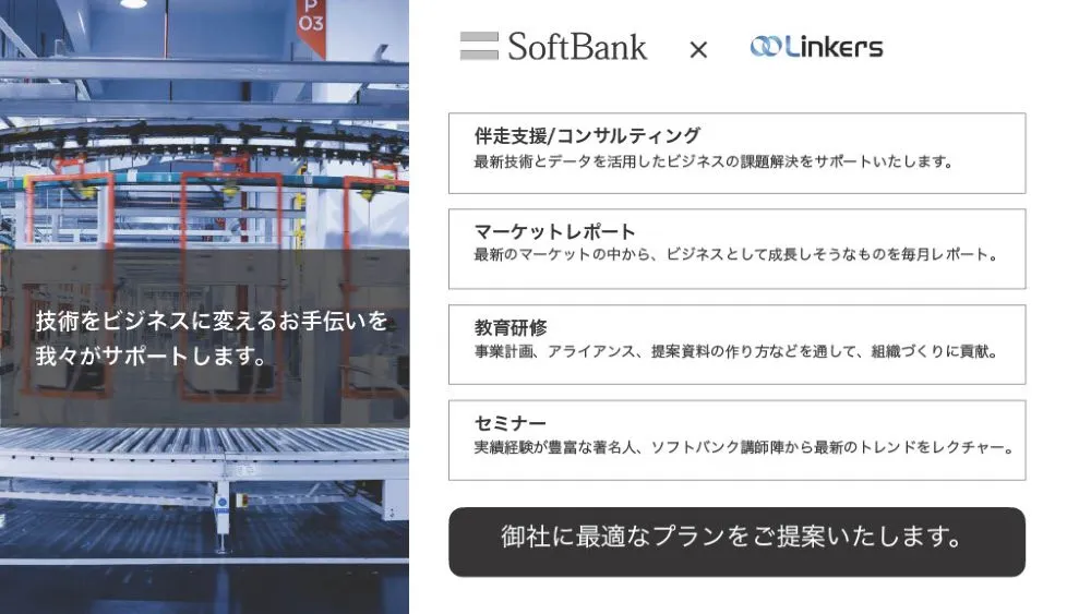 ソフトバンクの新規事業事例〜データ×AI×共創で社会課題の解決を目指す〜