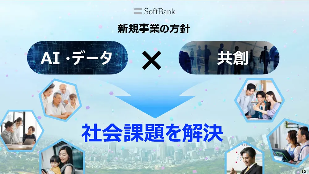 ソフトバンクの新規事業事例〜データ×AI×共創で社会課題の解決を目指す〜