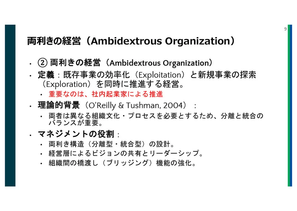 イノベーションマネジメントの実践知：理論から成功事例まで