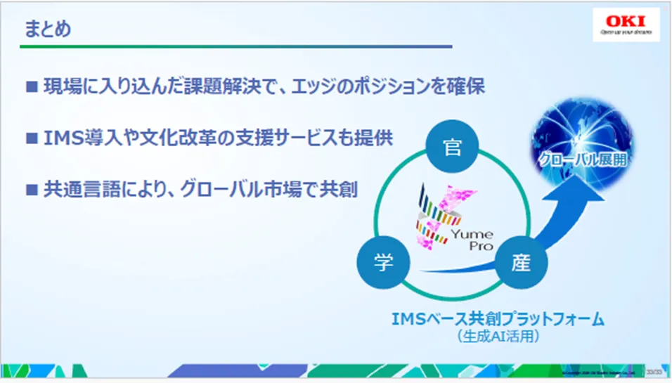 【製造業初/ISO 56001】OKI「Yume Pro」1,426件のアイデアを生んだIMSの秘密